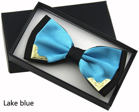 Luxury Boutique Bow Ties for Men Women White Shirt Butterfly Black Red Bow Tie Men Wedding Necktie Blue Bowtie Gravata Cravatta