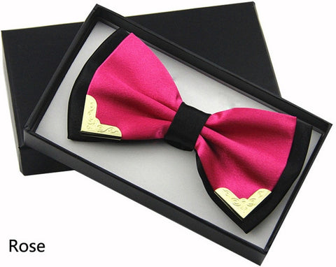 Luxury Boutique Bow Ties for Men Women White Shirt Butterfly Black Red Bow Tie Men Wedding Necktie Blue Bowtie Gravata Cravatta