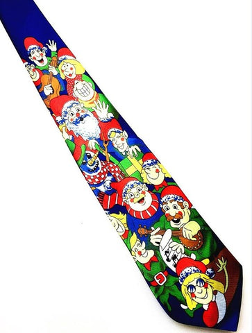 GUSLESON 2017 New Design Christmas Tie 9.5cm Style Men's Fashion Neckties Helloween Festival Tie Soft Designer Character Necktie