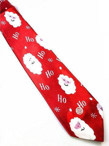 GUSLESON 2017 New Design Christmas Tie 9.5cm Style Men's Fashion Neckties Helloween Festival Tie Soft Designer Character Necktie