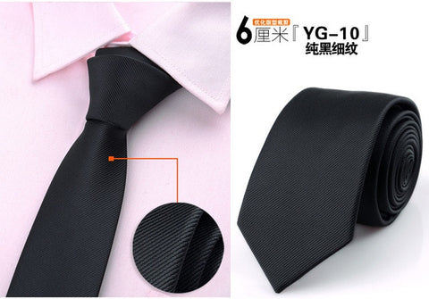 necktie gifts for men ties designers fashion jacquard Striped neck tie green wedding Business slim 6cm Skinny tie cravate homme