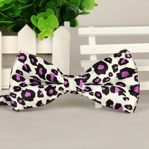 39 Color Adjustable Men's Bowtie Polyester Cartoon Man Floral Dot Bows Tie Wedding Celebration Party Butterfly Birthday Necktie