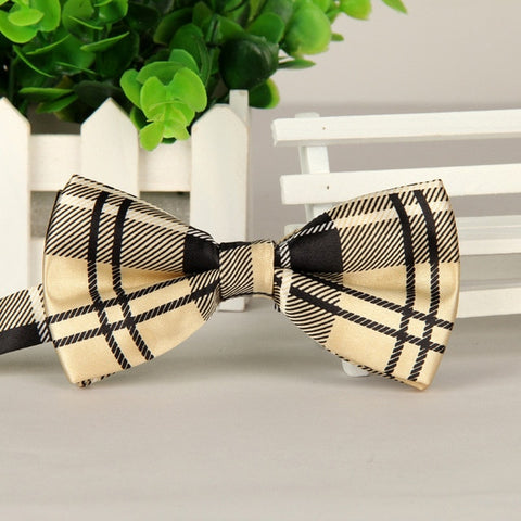 39 Color Adjustable Men's Bowtie Polyester Cartoon Man Floral Dot Bows Tie Wedding Celebration Party Butterfly Birthday Necktie