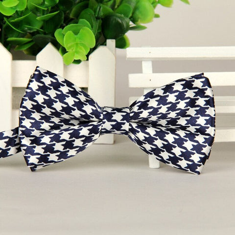 39 Color Adjustable Men's Bowtie Polyester Cartoon Man Floral Dot Bows Tie Wedding Celebration Party Butterfly Birthday Necktie