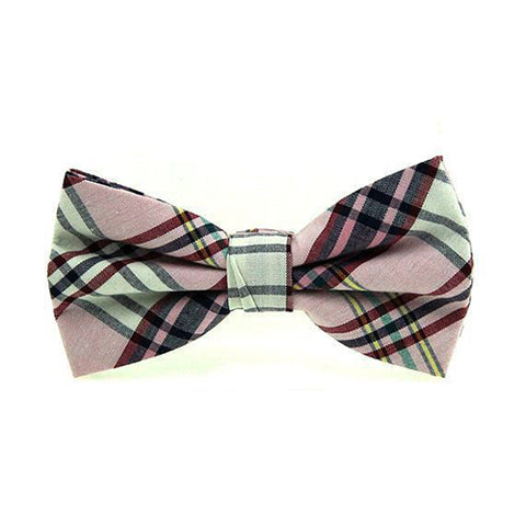 HUISHI High Quality Fashion Casual Men Polyester Check Bowtie Men's Bow Ties For Butterfly Cravat Stripe Checks Tuxedo Red Bow