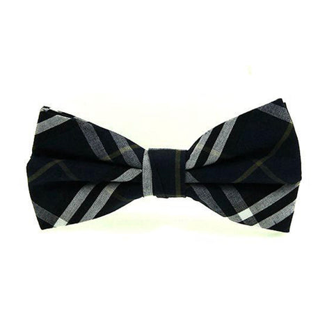 HUISHI High Quality Fashion Casual Men Polyester Check Bowtie Men's Bow Ties For Butterfly Cravat Stripe Checks Tuxedo Red Bow