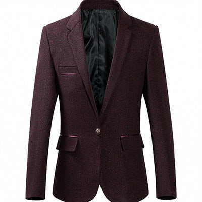 HCXY 2019 Autumn Winter New Business Men's Blazer Men Casual Suit Jackets High quality Men Formal Jacket Coat Popular Design