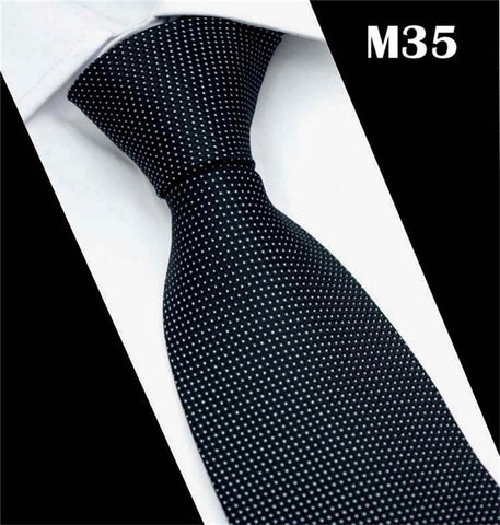 SCST Brand Cravate 2019 New Corbatas Wedding Necktie 8cm Slim Neckties White Dot Print Grey Silk Ties For Men Tie Gravata CR044