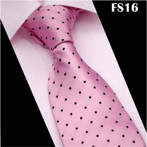 SCST Brand Cravate 2019 New Corbatas Wedding Necktie 8cm Slim Neckties White Dot Print Grey Silk Ties For Men Tie Gravata CR044