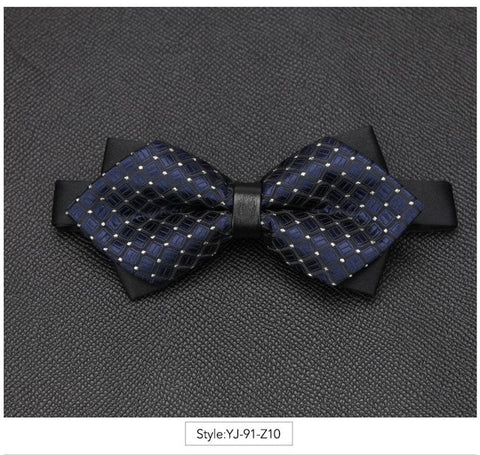 Men Bowtie Newest Butterfly Knot Mens Accessories Luxurious Bow Tie Black Cravat Formal Commercial Suit Wedding Ceremony Ties