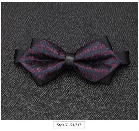 Men Bowtie Newest Butterfly Knot Mens Accessories Luxurious Bow Tie Black Cravat Formal Commercial Suit Wedding Ceremony Ties