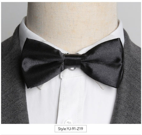 Men Bowtie Newest Butterfly Knot Mens Accessories Luxurious Bow Tie Black Cravat Formal Commercial Suit Wedding Ceremony Ties